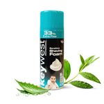 Keywest Professional Sensitive Pre Shaving Foam for Men, 385gm (33% Extra Free) | More Than 100 Shaves | Enriched with Tea Tree Oil & Aloe Vera