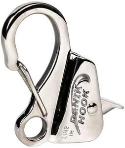 Danik Hook Stainless Steel, Easy to Use, Knotless Anchor System with Quick Release (Rope Not Included), Holds 8000 lb.