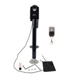 Jack Quick 3500 JQ-3500B-WR 12-Volt Electric Tongue Jack with Black Cover and Wireless Remote Control, 3650 lb. Capacity