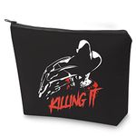 ZJXHPO Horror Movie Merchandise Killing It Makeup Bag with Zipper Horror Movie Lover Gift Halloween Party Gift (C-Street Killing)