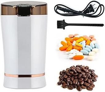 Electric Pill Crusher Grinder for Small or Large Pills, Medication to Fine Powder. Pill Crusher Pulverizer Grinder for Feeding Tube, Infant, Elders or Pets.