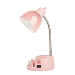 Urban Shop Task Lamp, Metal, Blush