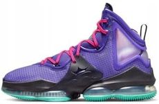 Nike Men's Lebron XIX DJ Bron Wild Berry/Hyper Pink-Cave Purple (CZ0203 500) - 10