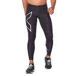 2XU Men's Core Compression Tights Black/Silver