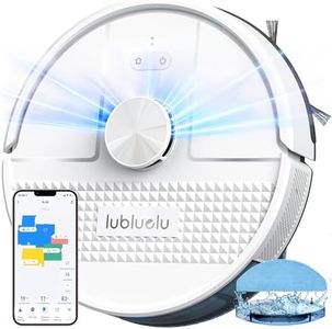 Lubluelu Robot Vacuum 4500Pa,3-in-1 Robot Vacuum and Mop,Lidar Navigation,Smart Mapping,Customized Mode,Quiet,App/Alexa,Robot Vacuum Cleaner SL68 for Hair,Hard Floor,Carpet