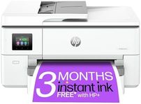 HP OfficeJet Pro 9720e Wide Format All-in-One Printer | Colour | Printer for Small Office | Wireless | Print, Scan, ADF | Up To A3 | 3 Months Instant Ink Included | Easy Setup | Up To 3 Years Warranty