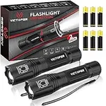Victoper New Flashlight 2 Pack, 200