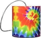 Remo Thunder Tube, 6" Diameter, 6" Length, Tie Dye' Graphics