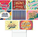 Hat Acrobat Employee Appreciation Cards with Envelopes - 24 Encouragement Cards to Inspire Your Team, Staff, Students or The Perfect Appreciation Gifts Compliment (8 designs)