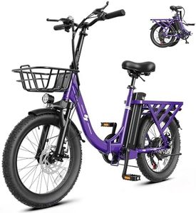 Hopepeak Z10 Foldable Electric Bike for Adults,1200W Peak Motor, 20"×3.0 Fat Tire Folding Ebike with 48V 13.5Ah 648Wh Removable Battery Max Range 80 Miles,7-Speed 20+MPH,Adults Electric Bicycle