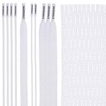 String King Type 3X Lacrosse Mesh Kit with Mesh & Strings (White)