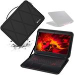 Smatree Hard EVA Protective Sleeve Case Compatible for 15.6 inch Acer Nitro 5 Gaming Laptop - AN515-46-R0EQ, Waterproof and Anti-Shock Bag (X8313)