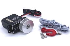 Reefs RC Reef's RC - REEFS83 99Micro High Torque Digital Coreless Servo Winch, Includes Micro Spool w/ Synthetic Line