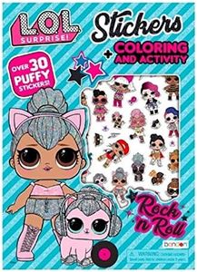 Bendon Publishing LOL Dolls Sticker, Coloring and Activity Book