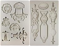 Baroque Style Silicone Moulds 2-Cou