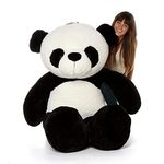 HUG 'n' FEEL SOFT TOYS Panda Teddy, Panda 3 Feet, Teddy Bear 3 Feet for Girls, Kids, Birthday Gift for Girls,Wife, Boyfriend, Husband (Panda, 3Feet).