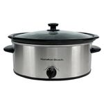 Hamilton Beach 'The Family Favourite' 6.5L Black Slow Cooker