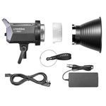 Godox Litemons LA150D LA150 150W LED Video Light Daylight 5600K CRI96 Bowens Mount Silent Dimmable Budget Continuous Lighting Studio Photo Light Video Recording Streaming Portrait Photography (Single)