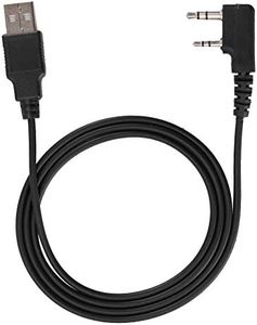 Tier I & II USB Programming Cable for DM-5R Tier 2 Walkie Talkie RD-5R Radio, Suitable for Win XP/Win7/Win8/Win10.