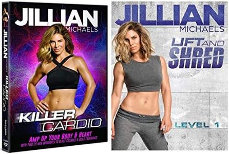 Jillian Michaels Killer Cardio / JILLIAN MICHAELS LIFT & SHRED DVD Set