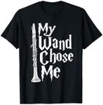 My Wand Chose Me - Clarinet Player Clarinetist Music Lover T-Shirt