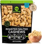 NUT CRAVINGS - Roasted Cashews Slightly Salted - Jumbo, Whole (32oz - 2 LB) Packed Fresh in Resealable Bag - Nut Snack - Healthy Protein Food, All Natural, Keto Friendly, Vegan, Kosher