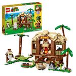 LEGO Super Mario Donkey Kong's Tree House Expansion Set, Buildable Treehouse Toy with 2 Character Figures, Playset for 8 Plus Year Old Kids, Boys and Girls, to Combine with a Starter Course 71424