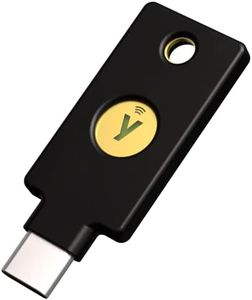 Yubico - YubiKey 5C NFC - Two-Factor authentication (2FA) Security Key, Connect via USB-C or NFC, FIDO Certified - Protect Your Online Accounts