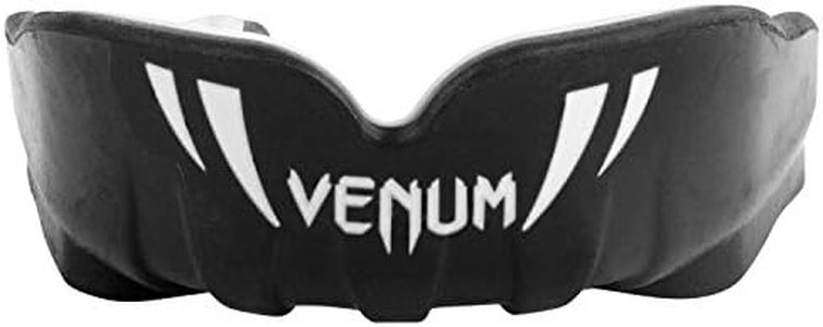 Venum Challenger Mouthguard - for Kids - Black/White, One Size