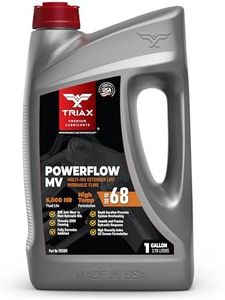 TRIAX Powerflow MV 68 Premium HLP Hydraulic Oil, 6000 Hour Extended Life, Double Anti-Wear, True All Season, -40 F Pour Point (1 Gallon)