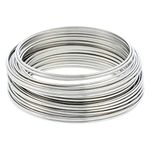 1.0mm 304 Stainless Steel Wire 16Ft for DIY Manual Arts and Crafts Wire Bailing Wire Sculpting Wire Artistic Wire Jewelry Making Wire Twine Bonsai Training Wire Garden Wire