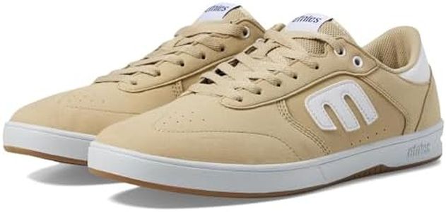Etnies Men's Windrow Low Top Skate Shoe, Tan/White/Gum, 11.5