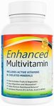 Divine Health Dr. Colbert Multivitamin Plus Chelated Minerals - Active B Vitamins - Fruits - Biotin - B Complex - Vegetables - MTHF - Mixed Tocotrienol & Tocopherol Mix - 120 ct