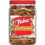 Fisher Snack Glazed Pecans, 24 Ounc