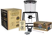 Craft A Brew Premium Homebrew Starter Home Brewing –6.5 Gallon Conical Fermenter – 5 Gallon Recipe Capping Kit – Thermometer (American Pale Ale)