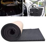 Putentfun 20MM Car Sound Proofing Foam Roll Closed Cell Foam Deadening Mat Car Van Sound Insulation Proofing Deadener Mat HeatProof Waterproof Moistureproof Noise Insulation 200x50cm
