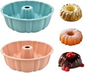 2 Pack Silicone Bundt Cake Pan Nons