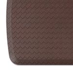 Gelpro Elite Premier Kitchen Floor Mat, Basket Weave 20x72", Truffle