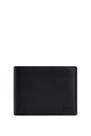 BOSS Mens Arezzo Embossed-Logo Wallet in Grained Leather