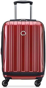 DELSEY Paris Helium Aero Hardside Expandable Luggage with Spinner Wheels, Brick Red, Carry-On 19 Inch, Helium Aero Hardside Expandable Luggage with Spinner Wheels