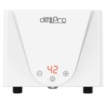 5.5kW Electric Instant Water Heater for Kitchens and Washrooms | Tankless Instant Hot Water Dispenser | Oversink & Undersink for Commercial Locations | Controllable Temperature, Digital Touch Control