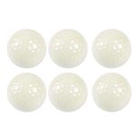 Night Golf Balls, 6Pcs Luminous Fluorescent Golf Balls Long Lasting Bright Glow in Dark (No Batteries Needed)