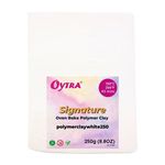 Oytra 250 Gram White Polymer Oven Bake Clay Signature Series for Jewelry Earrings Charms Figurine Making and Sculptures