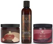 As I Am Coconut Co Wash 454g, Leave in Conditioner 237ml & Long Luxe Curl Enhancing Smoothie 454g