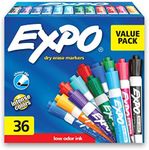 EXPO Low Odor Dry Erase Markers, Ch