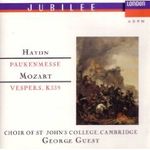 Haydn / Mozart: Paukenmesse; Vespers, K339