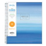 Blue Sky 2023-2024 Academic Year Monthly Planner, 8" x 10", Frosted Flexible Cover, Wirebound, Chanson (144717)