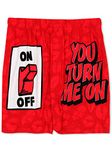 You Turn Me On Boxer Shorts for men (Medium)