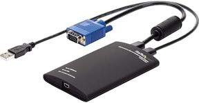 StarTech.com Crash Cart Adapter – 1920 x 1200 – Portable Laptop USB 2.0 to KVM Console (NOTECONS01)