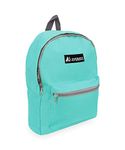 Everest Basic Backpack, Aqua Blue, One Size